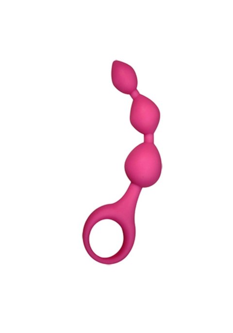 Korek analny koraliki sonda kulki silikonowe 14cm Korek analny koraliki sonda kulki silikonowe 14cm