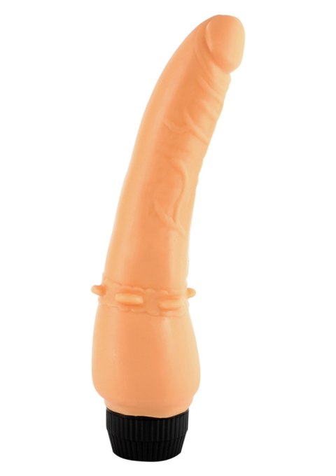 Wygięty penis smukły wibrator realistyczny 18cm Wygięty penis smukły wibrator realistyczny 18cm