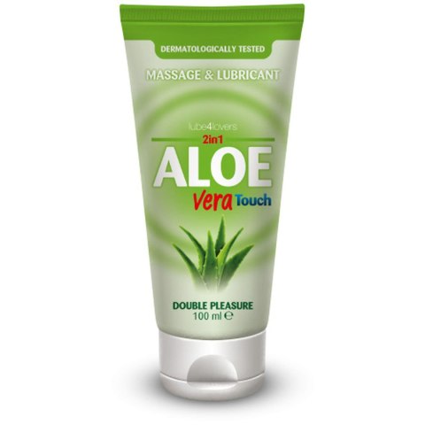 Żel 2w1 nawilżający do masażu z aloesem sex 100ml Żel 2w1 nawilżający do masażu z aloesem sex 100ml