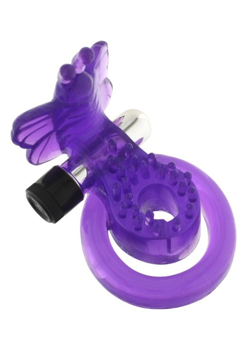 Pierścień-COCK&BALL RING BUTTERFLY JELLY VIBE Pierścień-COCK&BALL RING BUTTERFLY JELLY VIBE