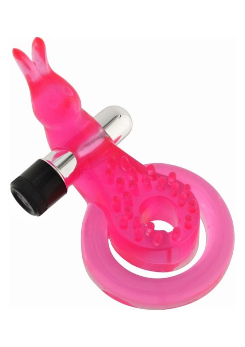 Pierścień-COCK&BALL RING RABBIT JELLY VIBE PI Pierścień-COCK&BALL RING RABBIT JELLY VIBE PI