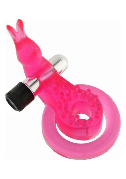 Pierścień-COCK&BALL RING RABBIT JELLY VIBE PI Pierścień-COCK&BALL RING RABBIT JELLY VIBE PI