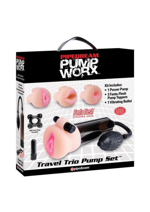 Pompka-PW TRAVEL TRIO PUMP SET Pompka-PW TRAVEL TRIO PUMP SET