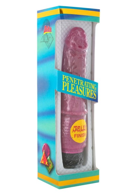 Realistyczny żelowy wibrator jak penis sex 18cm Realistyczny żelowy wibrator jak penis sex 18cm