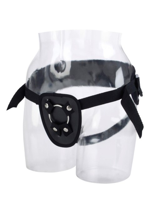 Uprząż skórzana z regulowanymi szelkami strap-on Uprząż skórzana z regulowanymi szelkami strap-on