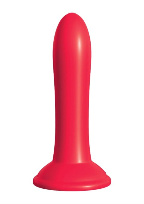 Uprząż strap-on z silikonowym gładkim dildo 13 cm