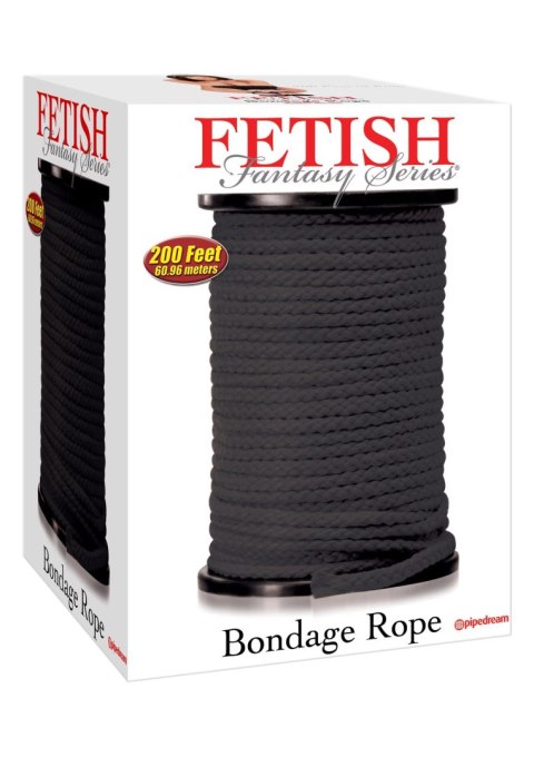 Wiązania-FF BONDAGE ROPE BLACK 60 METER Wiązania-FF BONDAGE ROPE BLACK 60 METER