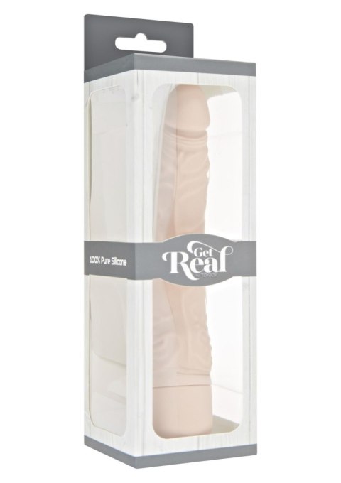 Wibrator jak penis z żyłkami naturalny 7tryb 21cm Wibrator jak penis z żyłkami naturalny 7tryb 21cm