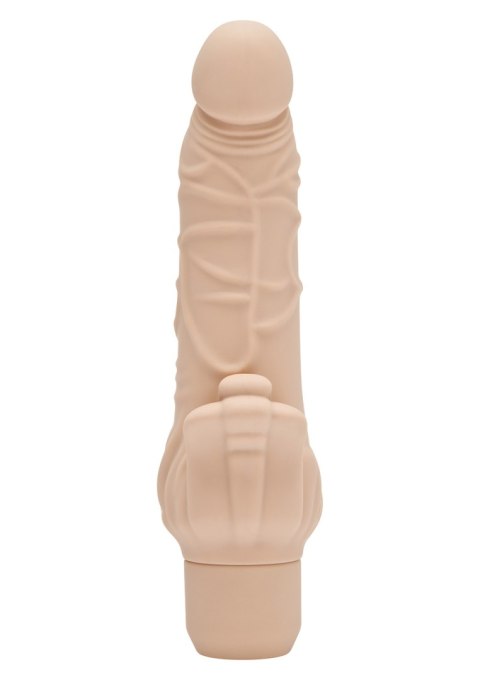Wibrator z wypustkami grubymi żyłami 7trybów 22cm Wibrator z wypustkami grubymi żyłami 7trybów 22cm