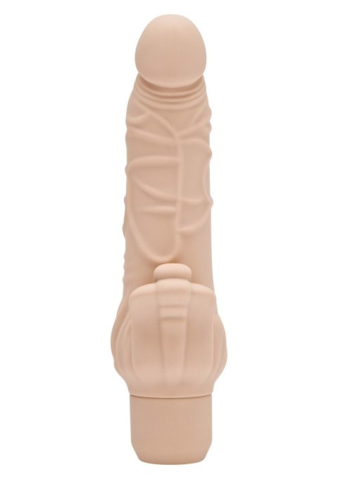Wibrator z wypustkami grubymi żyłami 7trybów 22cm Wibrator z wypustkami grubymi żyłami 7trybów 22cm