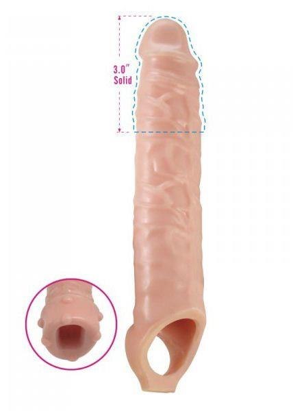 Duża długa nakładka na penisa sex przedłużka 28cm Duża długa nakładka na penisa sex przedłużka 28cm