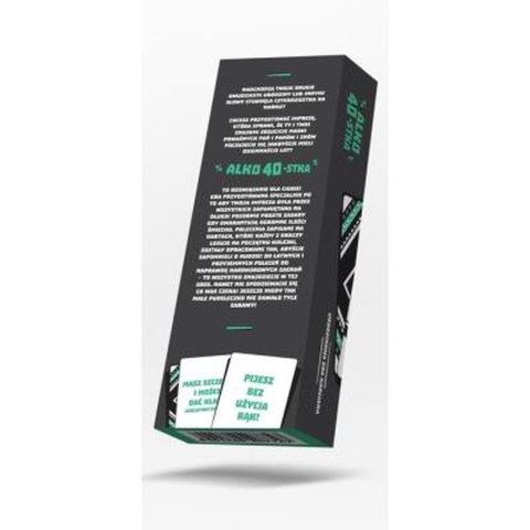 Gra karciana imprezowa pijacka urodziny alko 40 Gra karciana imprezowa pijacka urodziny alko 40