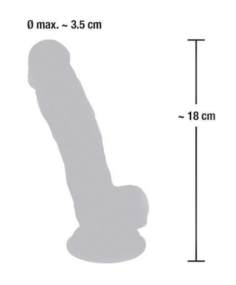 Replika penisa dildo członek realistyczny sex 18cm Replika penisa dildo członek realistyczny sex 18cm