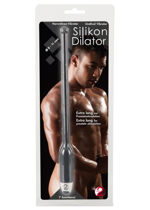 Silikonowa sonda do cewki dilator wibracje 27cm Silikonowa sonda do cewki dilator wibracje 27cm