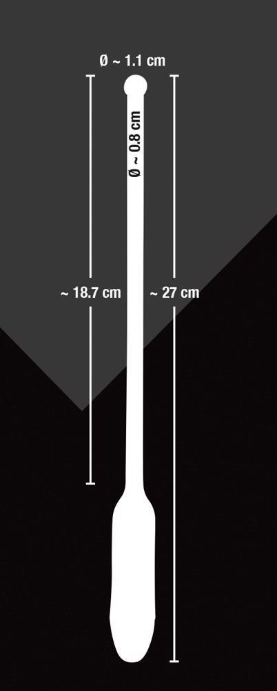 Silikonowa sonda do cewki dilator wibracje 27cm Silikonowa sonda do cewki dilator wibracje 27cm