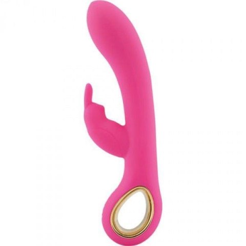 Wibrator królik z masażerem łechtaczki 10tryb 19cm Wibrator królik z masażerem łechtaczki 10tryb 19cm