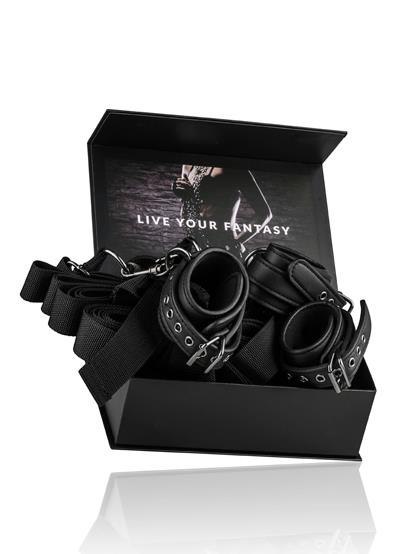 Bdsm bondage zestaw pasów do krępownia do łóżka Bdsm bondage zestaw pasów do krępownia do łóżka