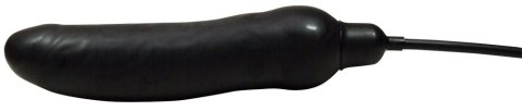 Nadmuchiwane czarne dildo penis z lateksu 25 cm Nadmuchiwane czarne dildo penis z lateksu 25 cm