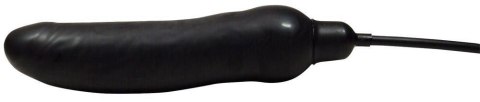 Nadmuchiwane czarne dildo penis z lateksu 25 cm Nadmuchiwane czarne dildo penis z lateksu 25 cm