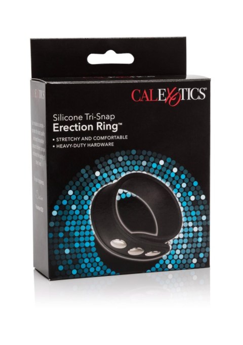 Pierścień-TRI-SNAP ERECTION RING BLACK Pierścień-TRI-SNAP ERECTION RING BLACK