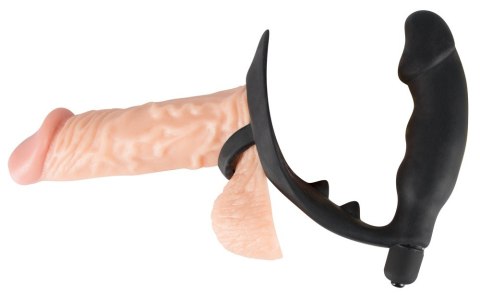Pierścień na penisa jądra z masażerem prostaty Pierścień na penisa jądra z masażerem prostaty