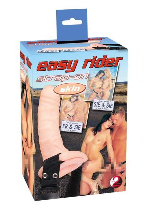 Wibrator jak penis na paskach uprząż dildo 17cm Wibrator jak penis na paskach uprząż dildo 17cm