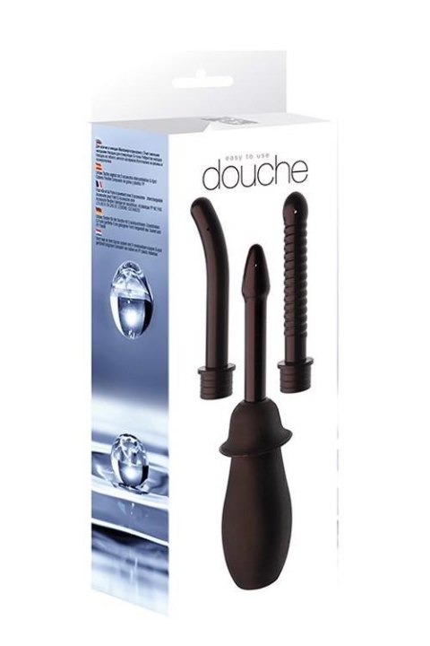 Anal/hig-DOUCHE UNISEX BLACK Anal/hig-DOUCHE UNISEX BLACK