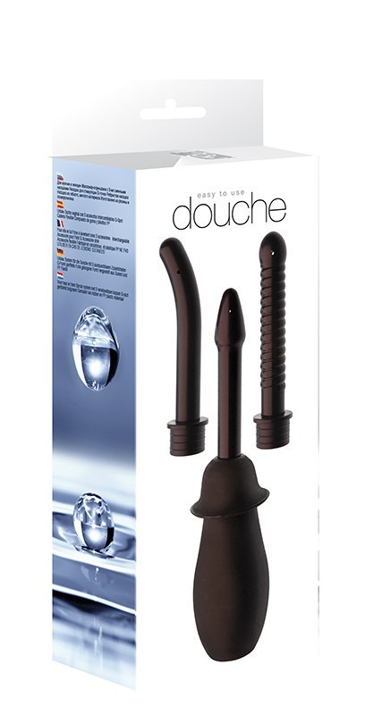 Anal/hig-DOUCHE UNISEX BLACK Anal/hig-DOUCHE UNISEX BLACK