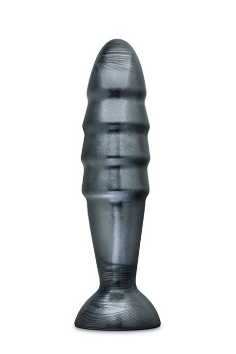 Czarny gruby silikonowy plug zatyczka korek analny Czarny gruby silikonowy plug zatyczka korek analny