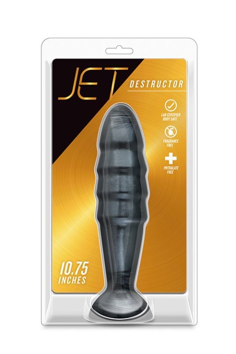 Czarny gruby silikonowy plug zatyczka korek analny Czarny gruby silikonowy plug zatyczka korek analny