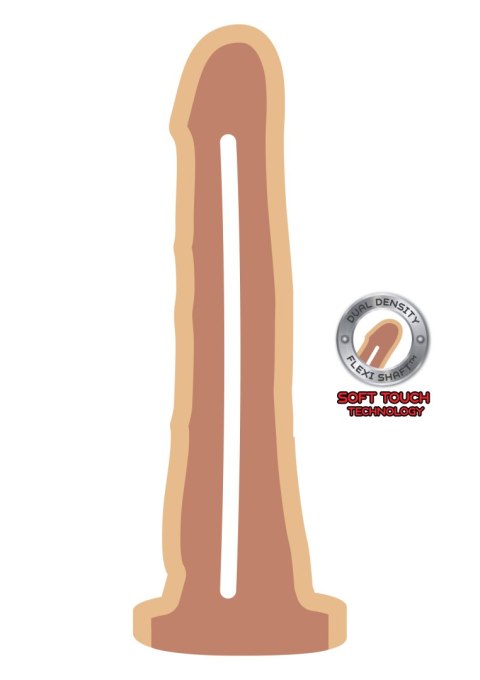 Dildo-dual density dong 7.5 inch Dildo-dual density dong 7.5 inch