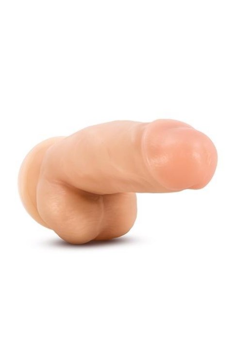 Grube żylaste realistyczne dildo z przyssawką 14cm Grube żylaste realistyczne dildo z przyssawką 14cm