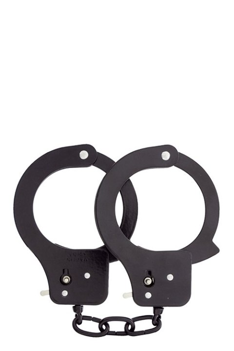 Kajdanki-BONDX METAL CUFFS - BLACK Kajdanki-BONDX METAL CUFFS - BLACK
