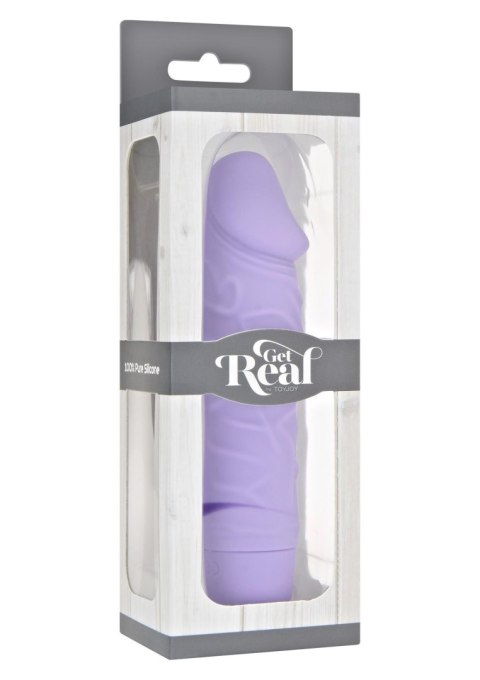 Nieduży silikonowy wibrator prawdziwy penis 15cm Nieduży silikonowy wibrator prawdziwy penis 15cm