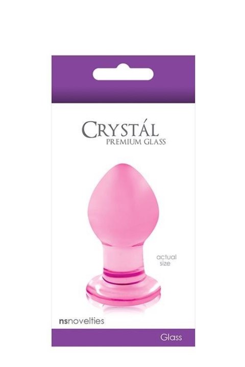 Plug-CRYSTAL SMALL PINK Plug-CRYSTAL SMALL PINK