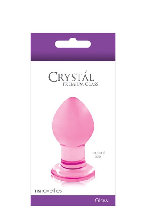 Plug-CRYSTAL SMALL PINK Plug-CRYSTAL SMALL PINK