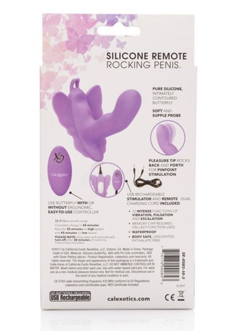 Stymulator-Butterfly Remote Rocking Penis Stymulator-Butterfly Remote Rocking Penis