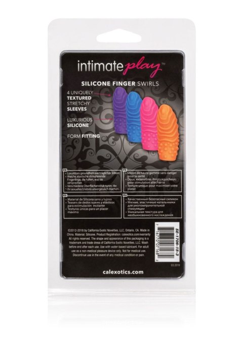 Stymulator-Silicone Finger Swirls Stymulator-Silicone Finger Swirls