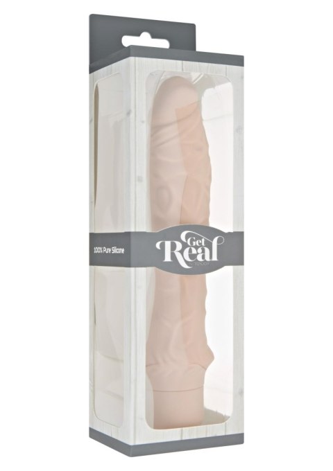 Wibrator w kształcie penisa naturalny 7trybów 20cm Wibrator w kształcie penisa naturalny 7trybów 20cm