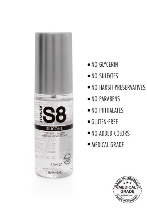 Żel-S8 Premium Silicone Lube 50ml Żel-S8 Premium Silicone Lube 50ml
