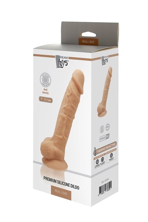 Dildo realistyczne naturalne członek penis 17cm Dildo realistyczne naturalne członek penis 17cm