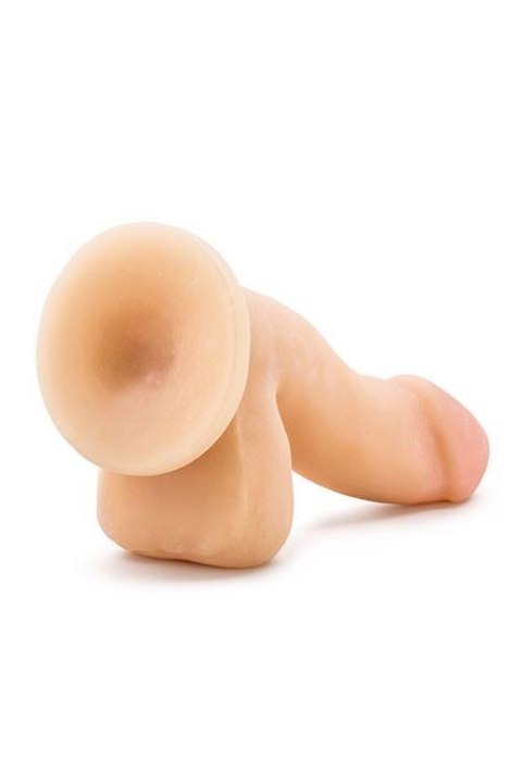 Giętkie miękkie dildo z mocną przyssawką 16,5 cm