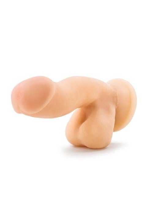 Giętkie miękkie dildo z mocną przyssawką 16,5 cm