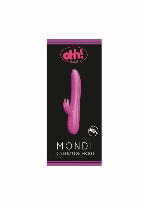 Podgrzewany wibrator z sex masażerem 20cm 10trybów Podgrzewany wibrator z sex masażerem 20cm 10trybów