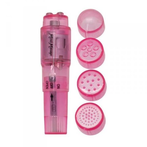 Stymulator-Mini vibratore con punte intercambiabili Timeless 4 Surprises Stymulator-Mini vibratore con punte intercambiabili Timeless 4 Surprises