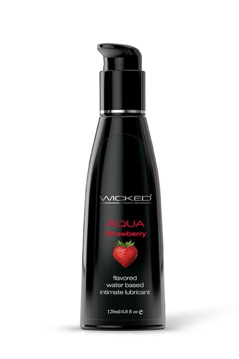 WICKED AQUA STRAWBERRY FLAVORED 120ML WICKED AQUA STRAWBERRY FLAVORED 120ML
