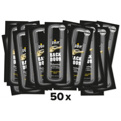 Żel-pjur Backdoor anal glide 1,5ml.-jojoba silicone lubricant - 50 sztuk Żel-pjur Backdoor anal glide 1,5ml.-jojoba silicone lubricant - 50 sztuk