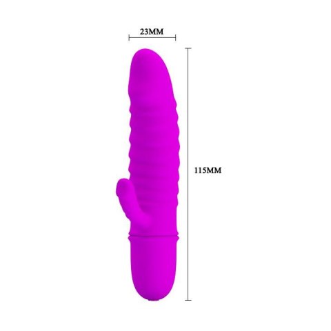 Podręczny wirbator ze stymulatorem 11cm 10trybów Podręczny wirbator ze stymulatorem 11cm 10trybów