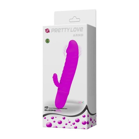 Podręczny wirbator ze stymulatorem 11cm 10trybów Podręczny wirbator ze stymulatorem 11cm 10trybów