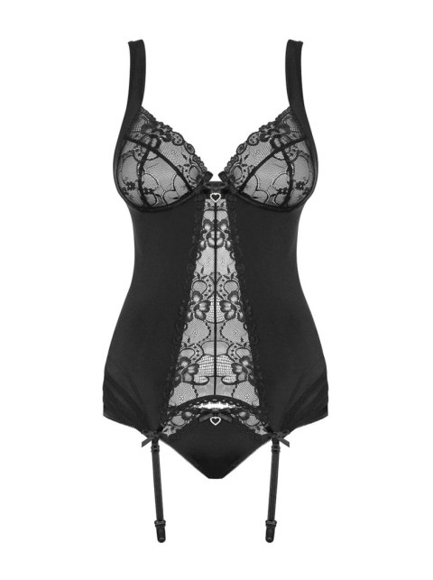 Gorset stringi koronka sex komplet obsessive s/m Gorset stringi koronka sex komplet obsessive s/m